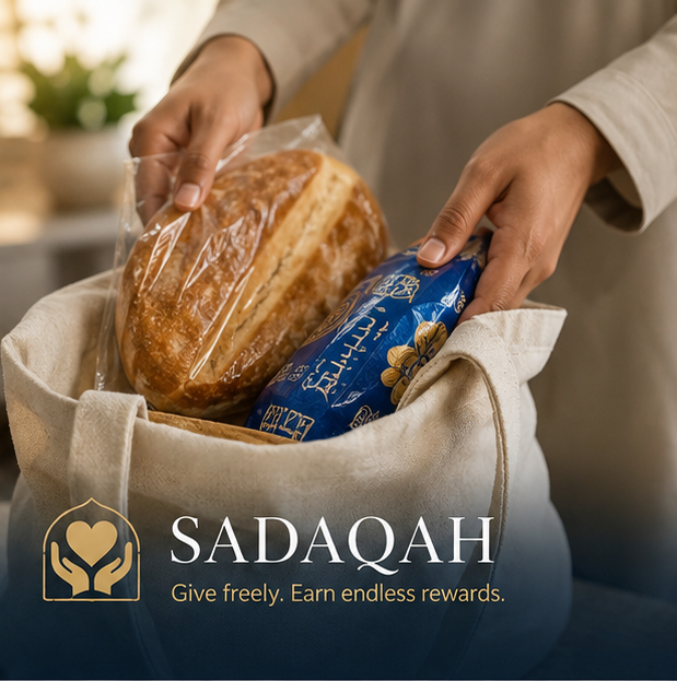 Sadaqah voluntary charity and support